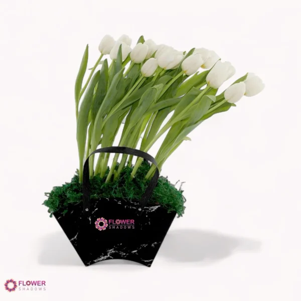 ⁦20pcs Tulips | Letter Box⁩ - الصورة ⁦2⁩