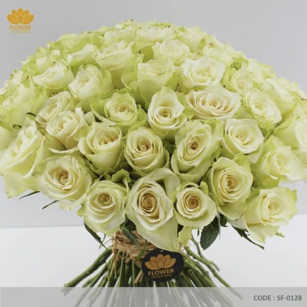 70pcs White Roses | Hand Bouquet - Image 2