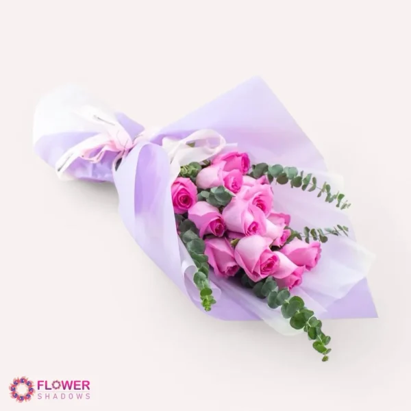 Amaze Pink Roses | Hand Bouquet - Image 3
