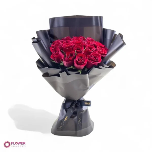 Midnight Passion | Red Rose Bouquet - Image 2