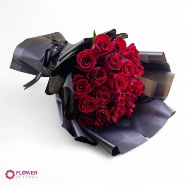 Midnight Passion | Red Rose Bouquet - Image 3