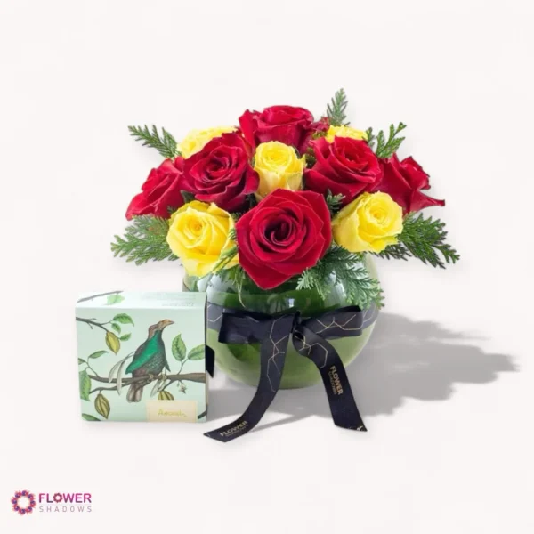 Charming Rose with Chocolate - Image 2