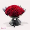 ⁦Elegant Red Rose Bouquet⁩ - الصورة ⁦2⁩
