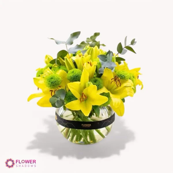 Sunshine lillies Bouquet - Image 2