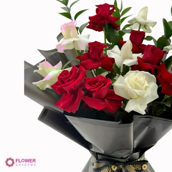 Elegant Rose & Foliage - Image 3