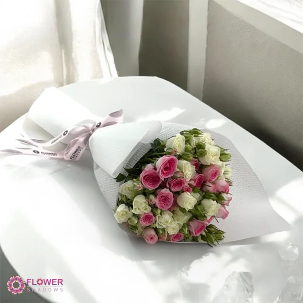 ⁦Rose & Mesh Elegance⁩ - الصورة ⁦2⁩