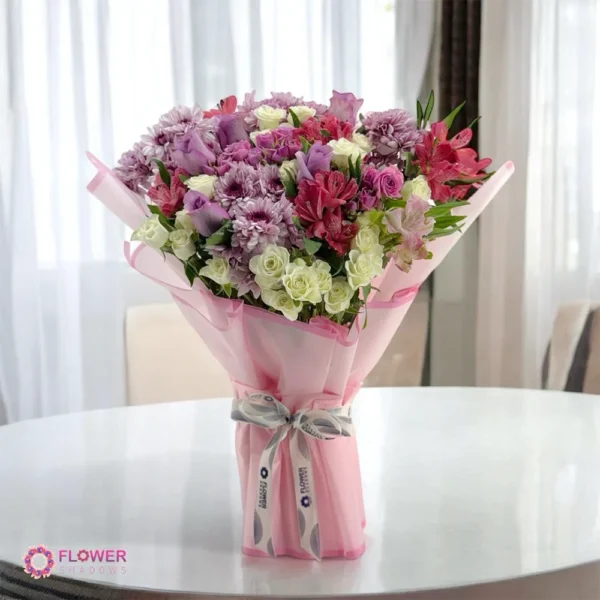 Chrysanthemum & Lily