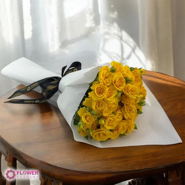 Cheerful Yellow Rose - Image 2