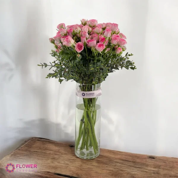 Blush Baby Rose Glass