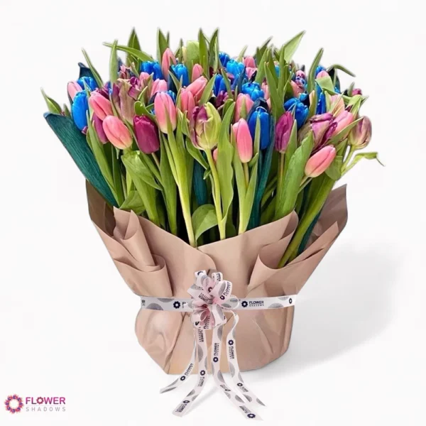 ⁦Multicolor Tulip Charm⁩ - الصورة ⁦2⁩