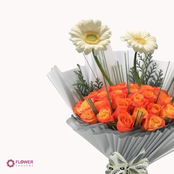 ⁦Orange Rose Harmony⁩ - الصورة ⁦3⁩