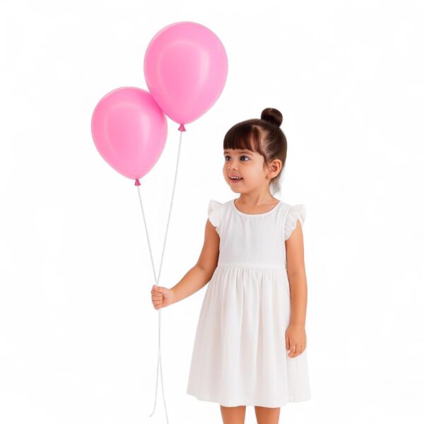 Pink Latex Balloon
